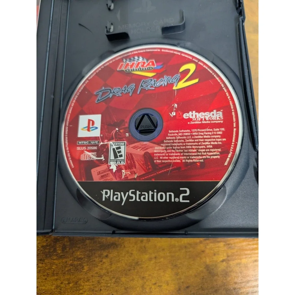 IHRA Drag Racing 2 -‎ Sony Playstation 2 PS2 Tested Authentic CIB